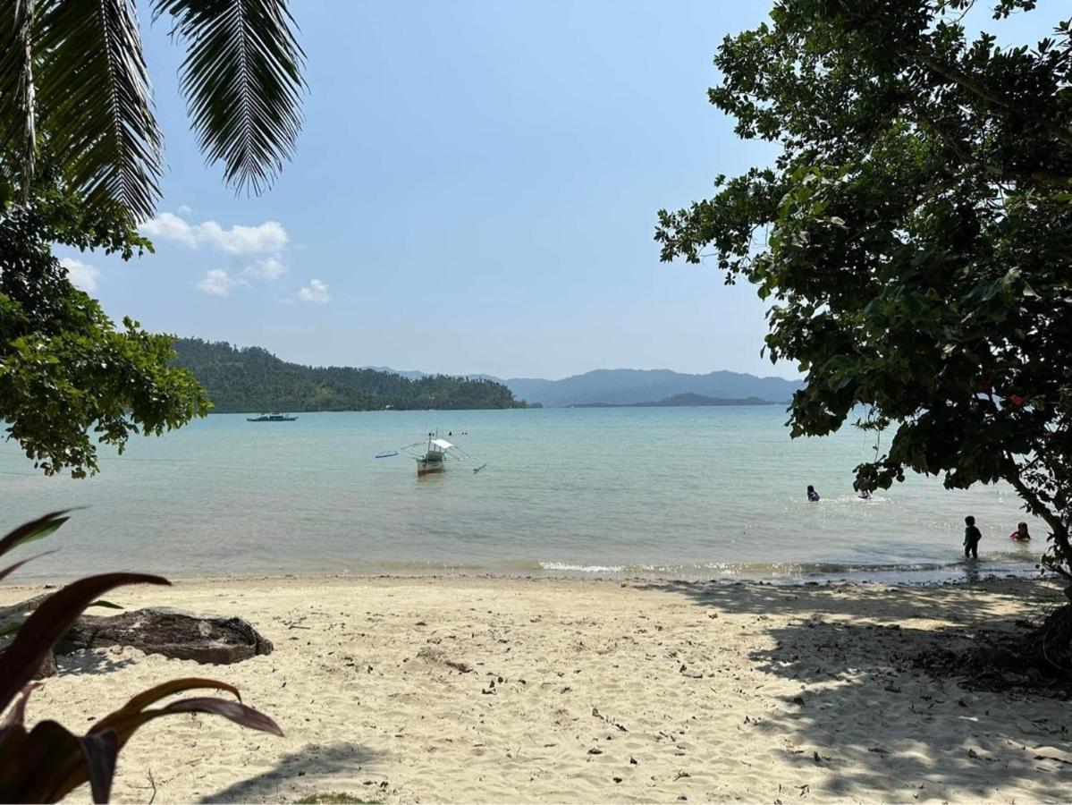 Port Barton - Paradiso Azul Campsite Beachfront With Internet San Vicente  Exterior foto