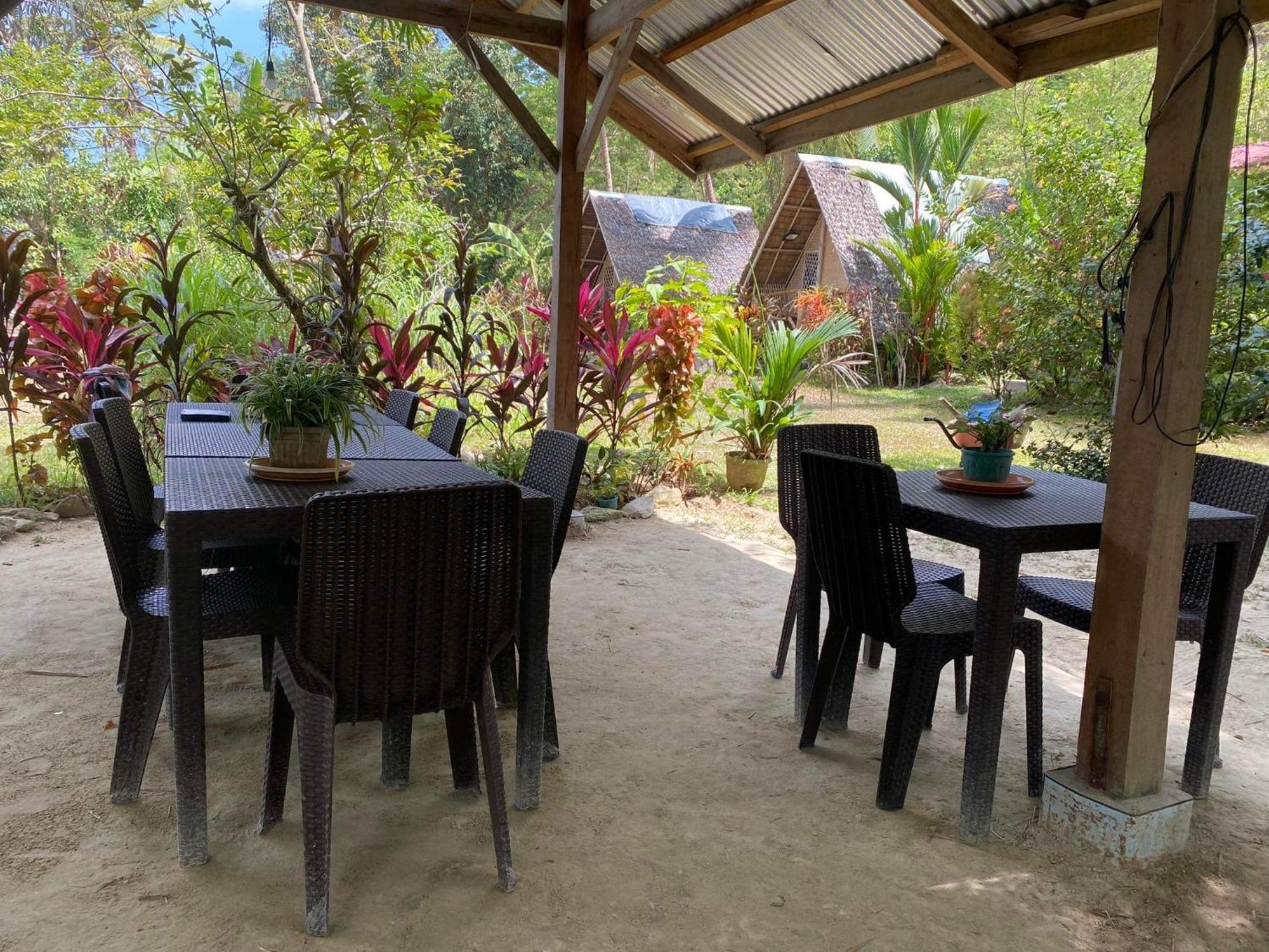 Port Barton - Paradiso Azul Campsite Beachfront With Internet San Vicente  Exterior foto