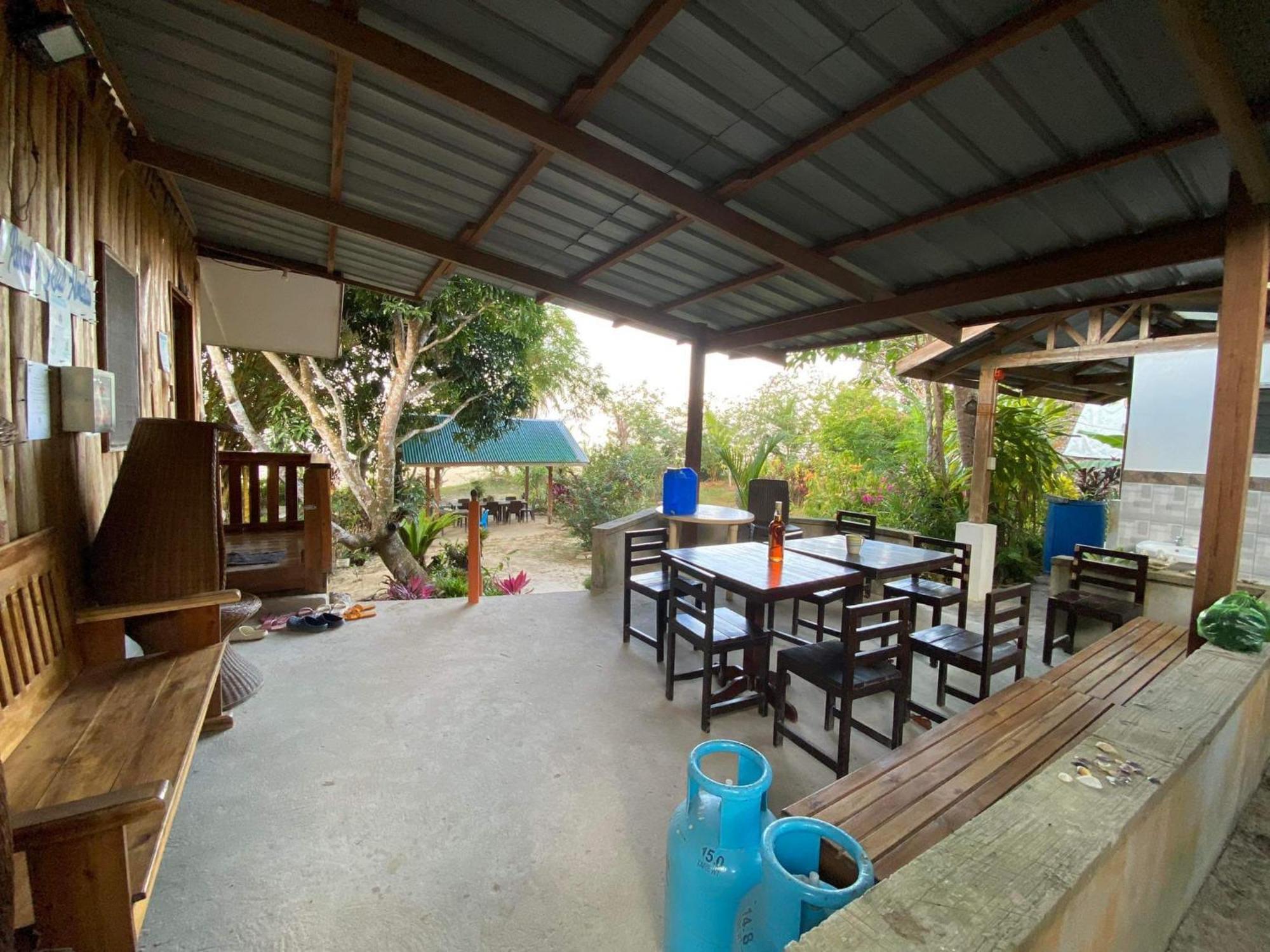 Port Barton - Paradiso Azul Campsite Beachfront With Internet San Vicente  Exterior foto